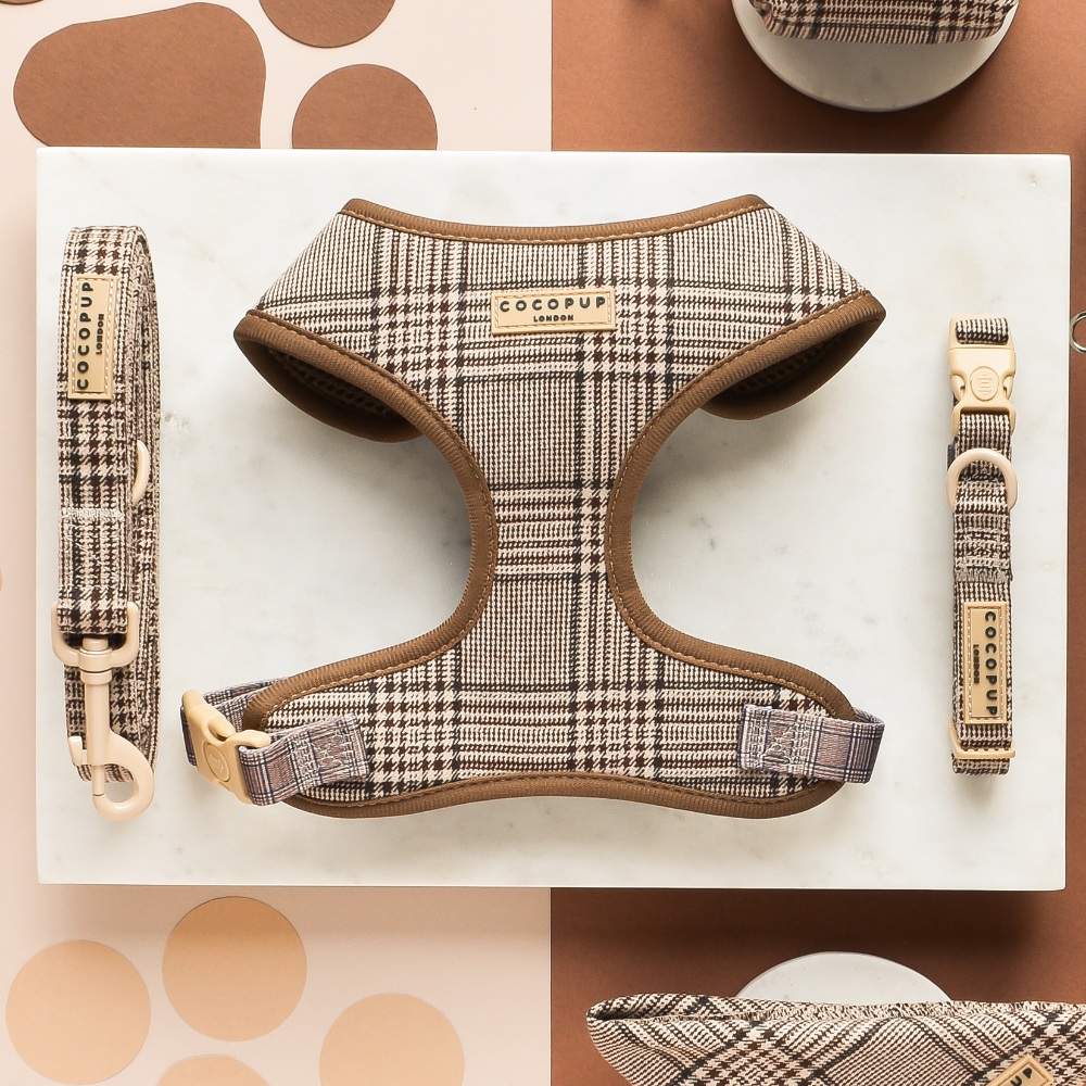 Pup Plaid Justerbar hundesele