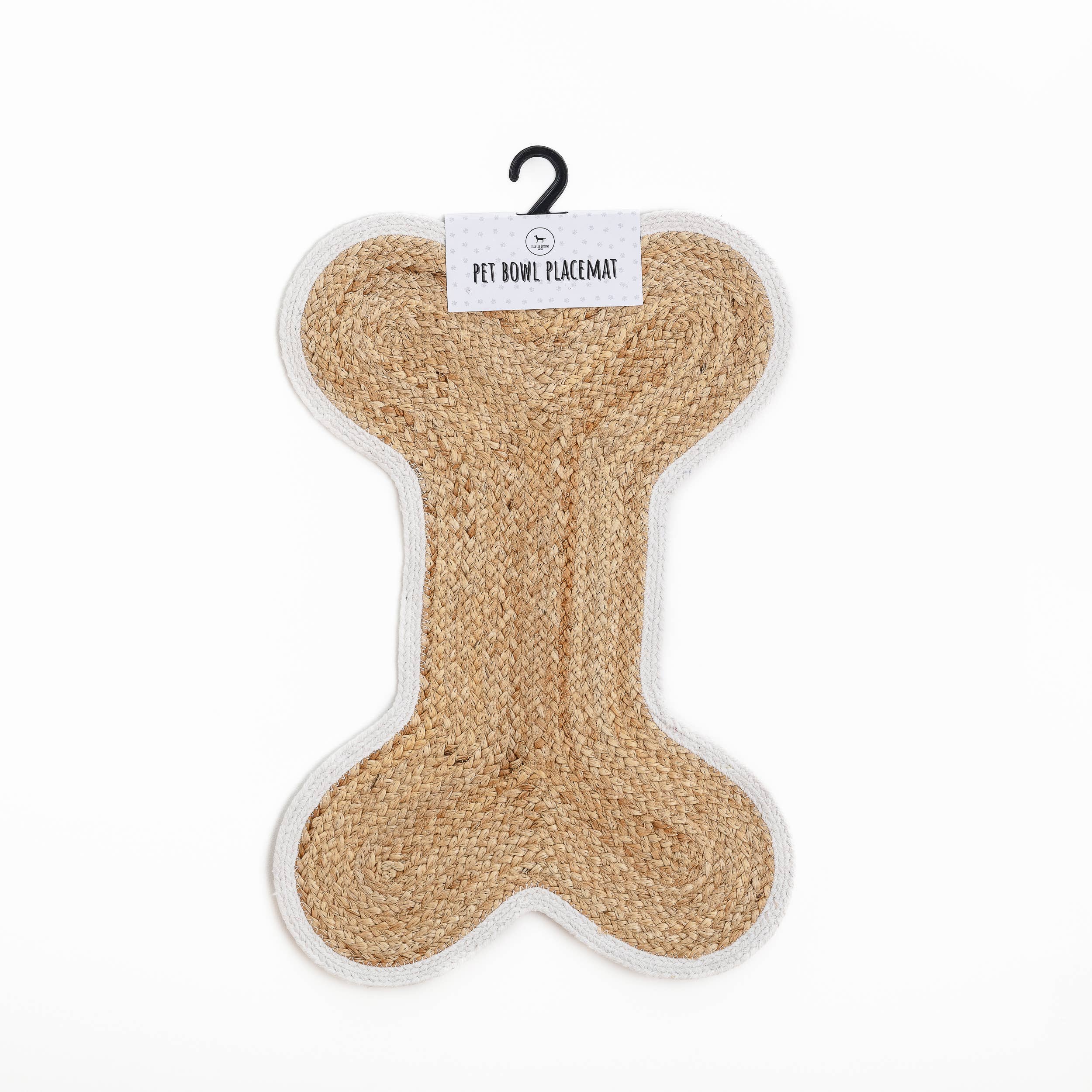 Loxley underlagsmatte -hvit kant