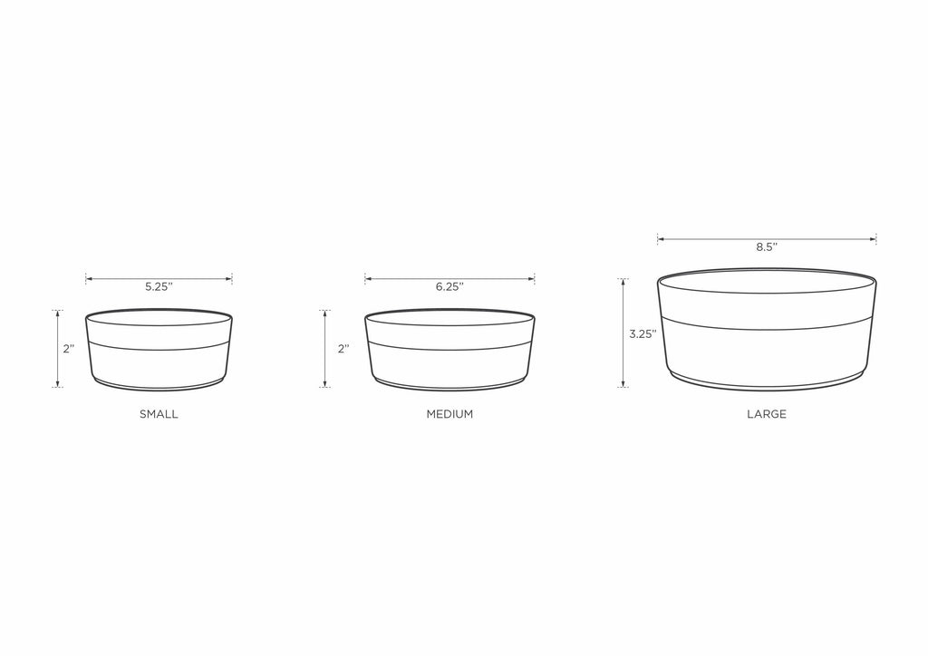 Klassisk «FOOD» skål- hvit
