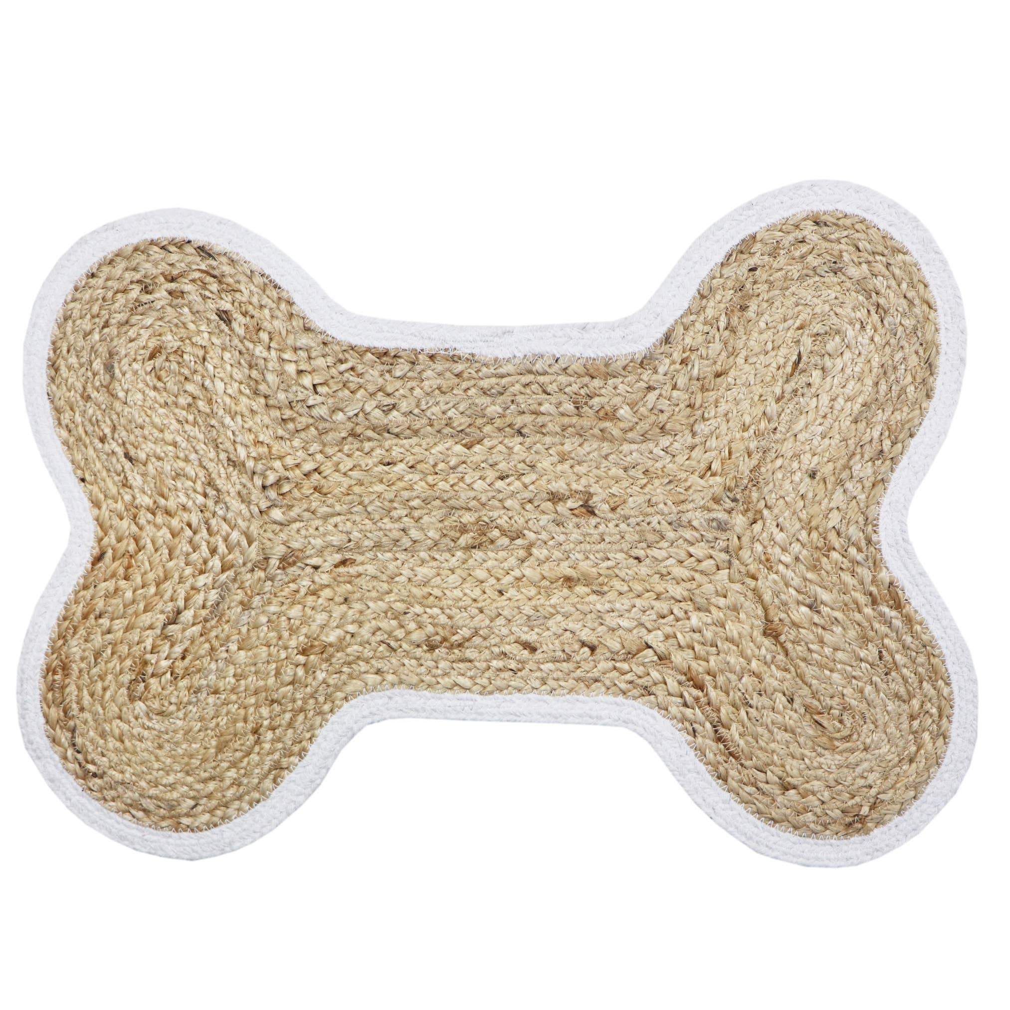 Loxley underlagsmatte -hvit kant