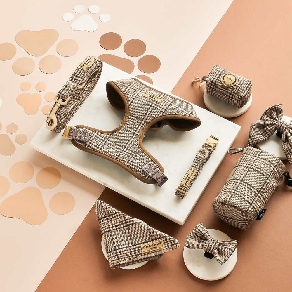 Pup Plaid Justerbar hundesele